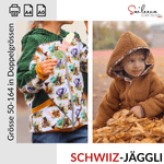 Schwiiz-Jäggli, Schnittmuster Grösse 50-164 - Sewando