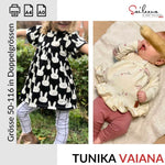 Tunika Vaiana JERSEY, Schnittmuster Grösse 50-116 - Sewando