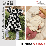 Tunika Vaiana JERSEY, Schnittmuster Grösse 50-116 - Sewando