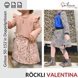 Röckli Valentina, Schnittmuster Grösse 50-152 - Sewando