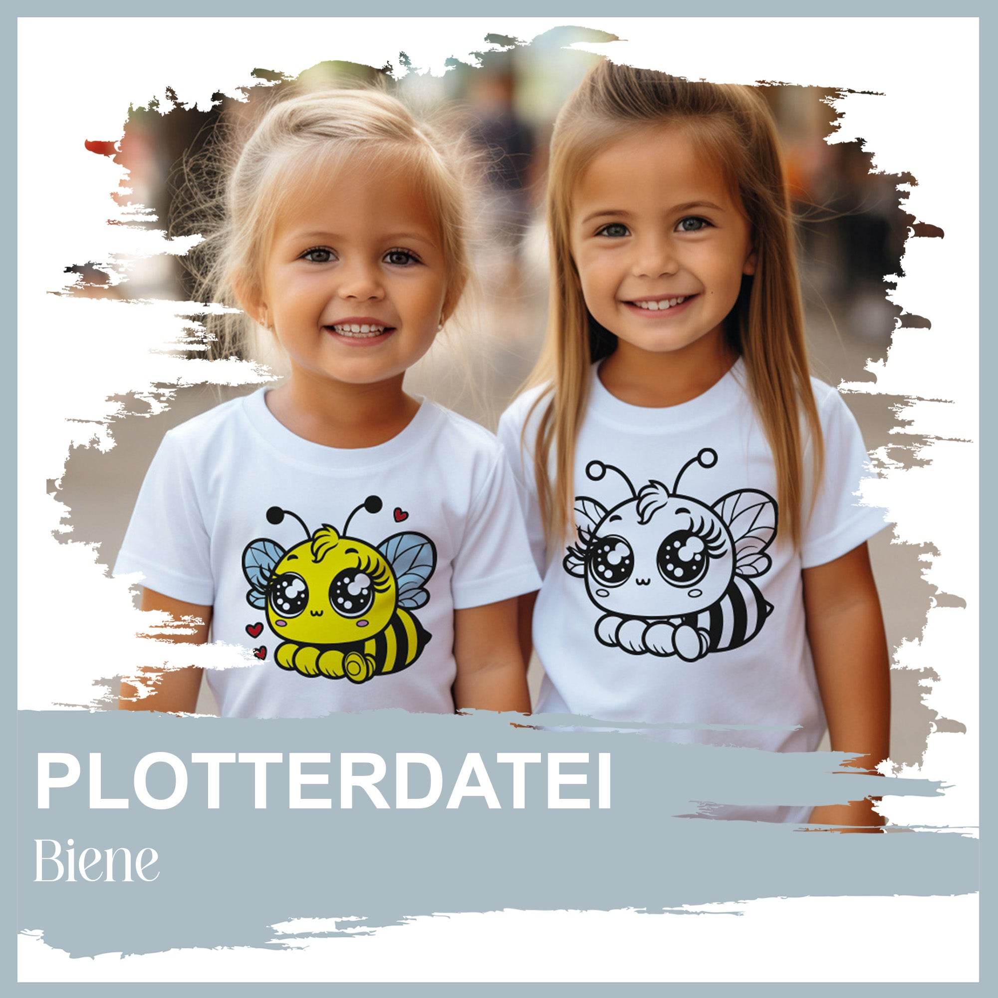 Plotterdatei Biene - Sewando