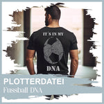Plotterdatei Fussball DNA - Sewando