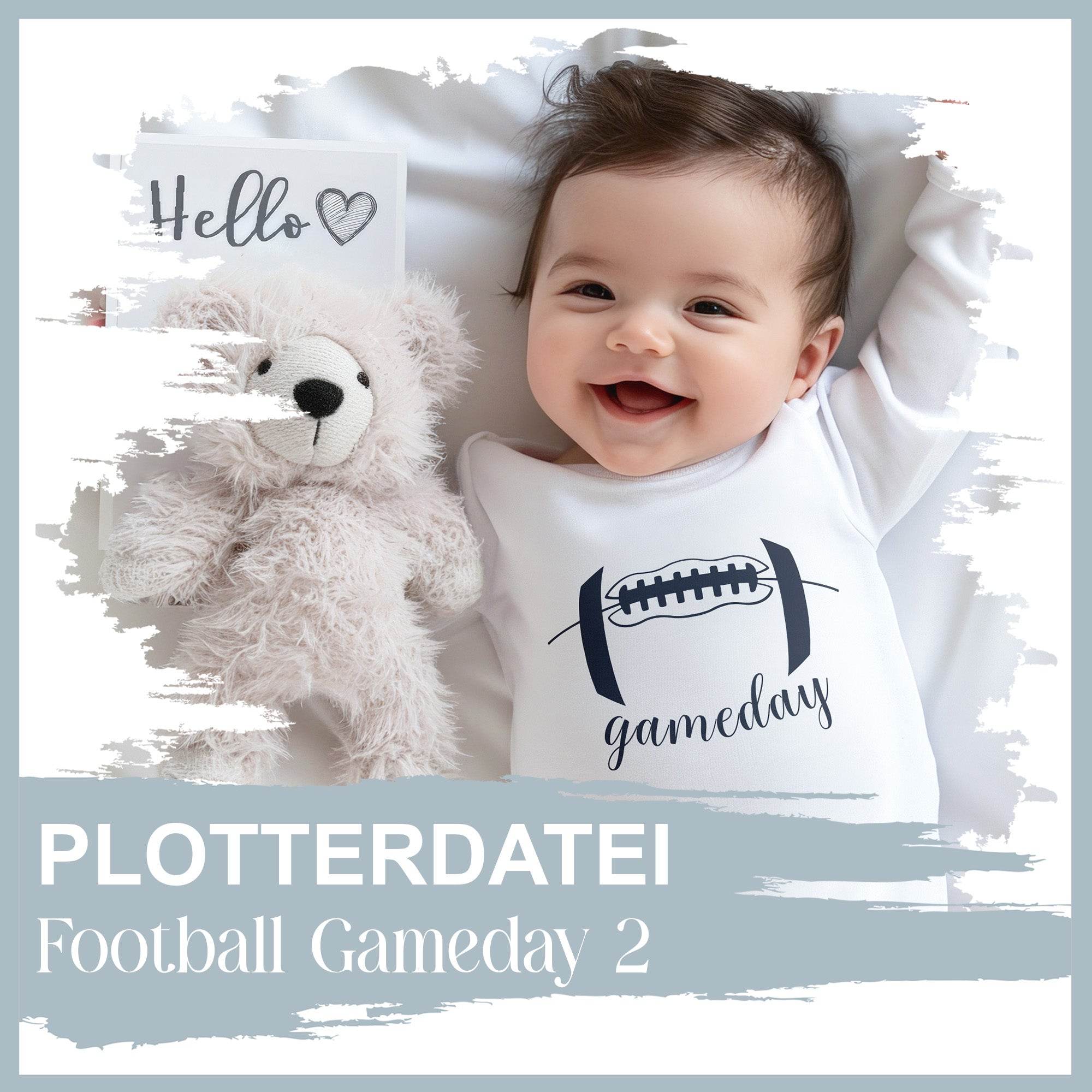Plotterdatei Football Gameday 2 - Sewando