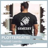 Plotterdatei Gameday Football - Sewando