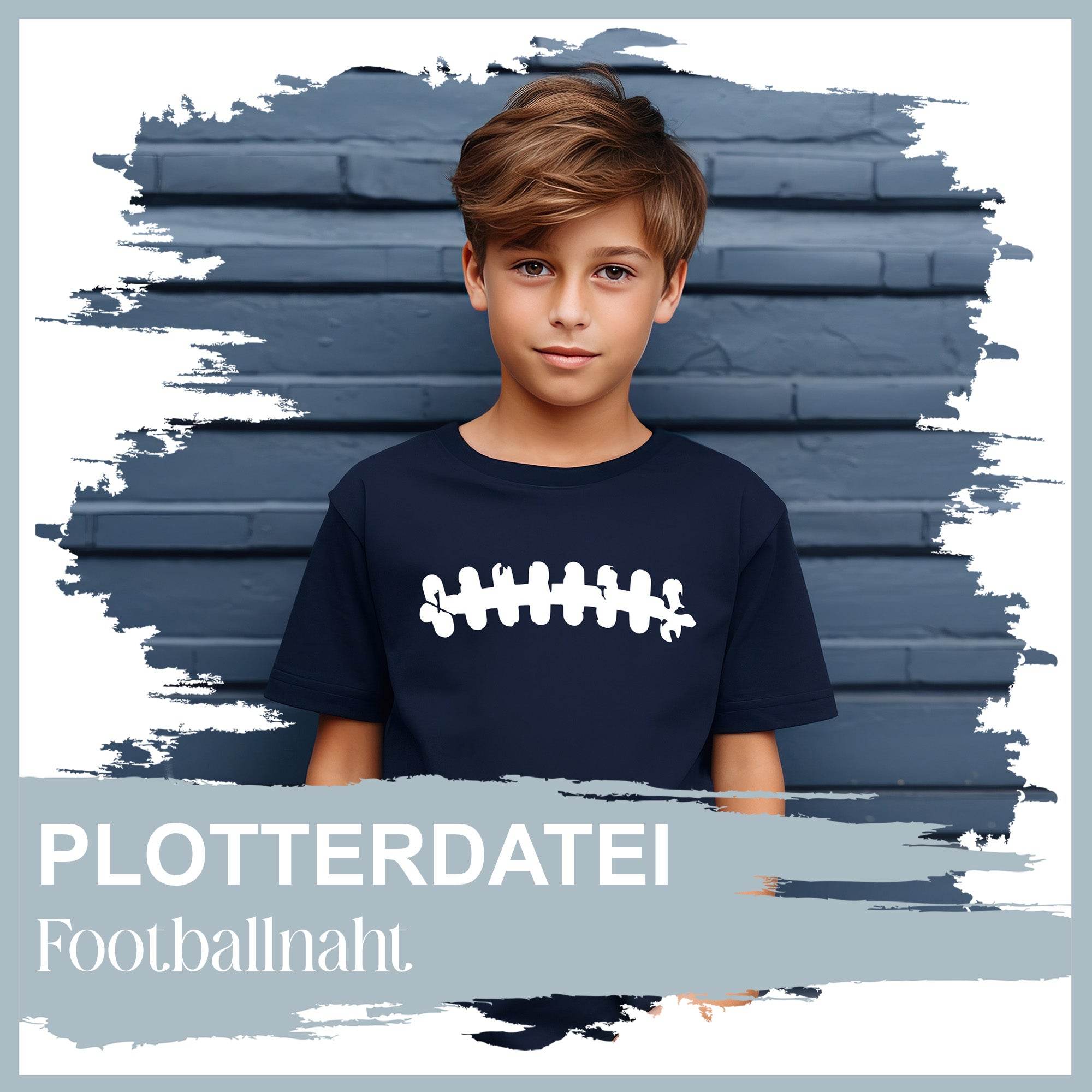 Plotterdatei Footballnaht - Sewando