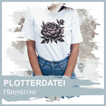 Plotterdatei Pfingstrose - Sewando