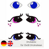 Rentier, Pony, Einhorn - Stickdatei zu den Steckentierchen - Sewando