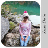 LUCIA DENIM LONGSLEEVE: D. SERIE: "OHNE GEDÖNS": EBOOK 34-54 Schnittmuster