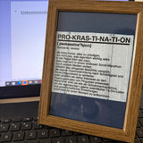 Prokrastination* Plotterdatei