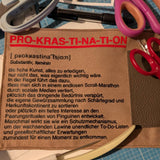 Prokrastination* Plotterdatei