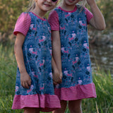 Schnittmuster Kleid "Blueberry Sky" Gr. 80-104