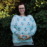 Schnittmuster Frühlingserwachen Damen Fledermausshirt Größe 32-54 - Sewando
