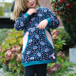 Schnittmuster Kuschelwölkchen Hoodie/ Longhoodie/ Hoodiekleid Größe 56-164 - Sewando