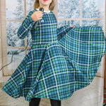 Schnittmuster Wintermärchen Drehkleid Größe 74-164 - Sewando