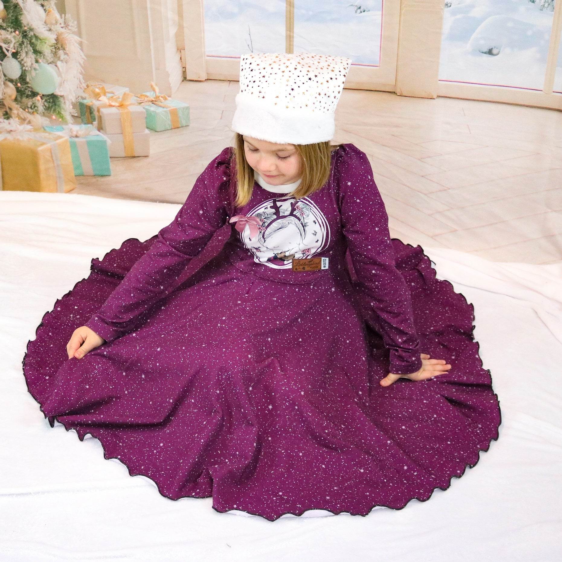Schnittmuster Drehkleid Zimtstern Größe 74-164 - Sewando