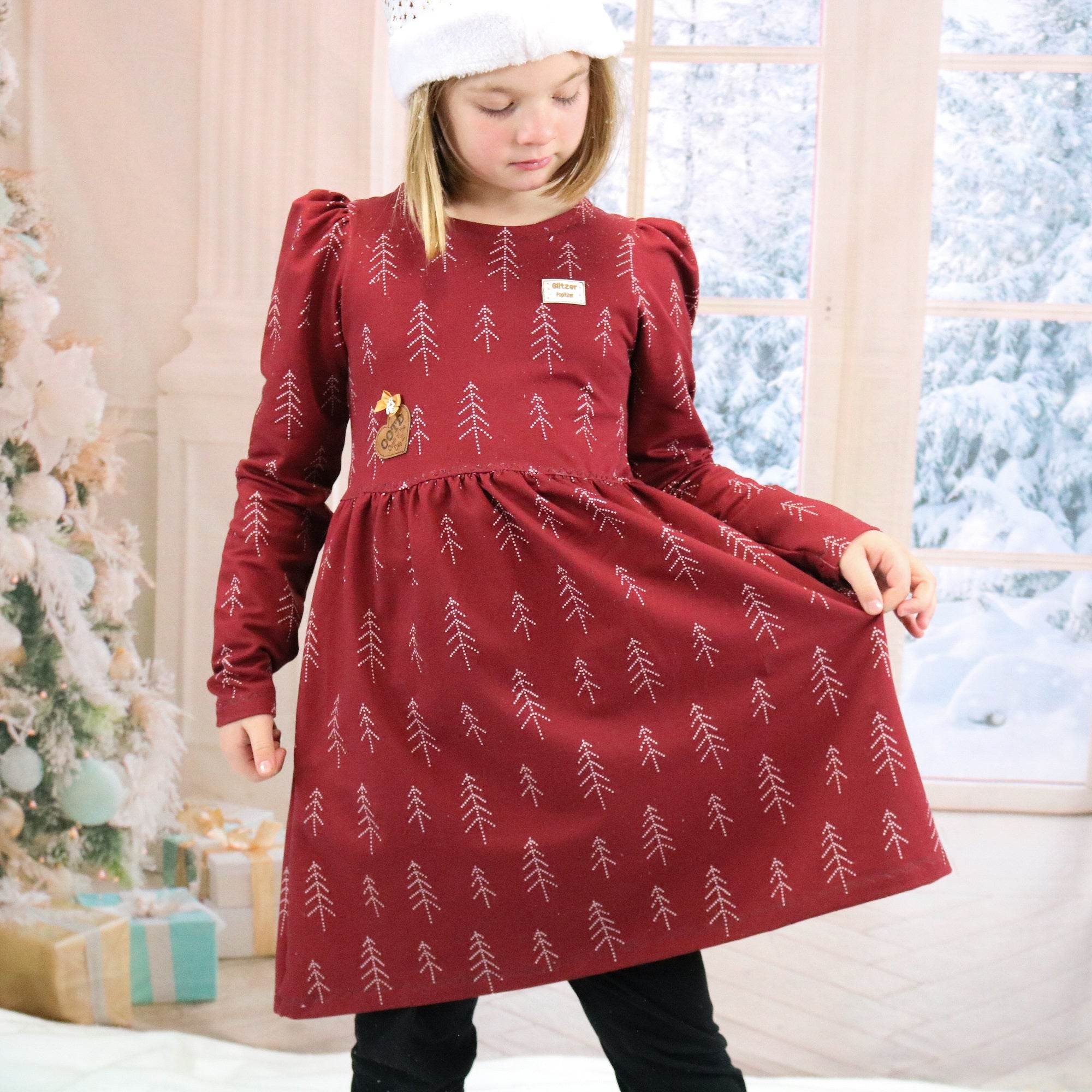 Schnittmuster Drehkleid Zimtstern Größe 74-164 - Sewando