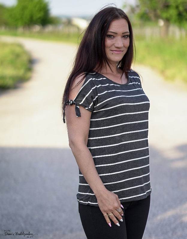 Schnittmuster Knotenshirt ASCHAU Gr. 32-56 - Sewando