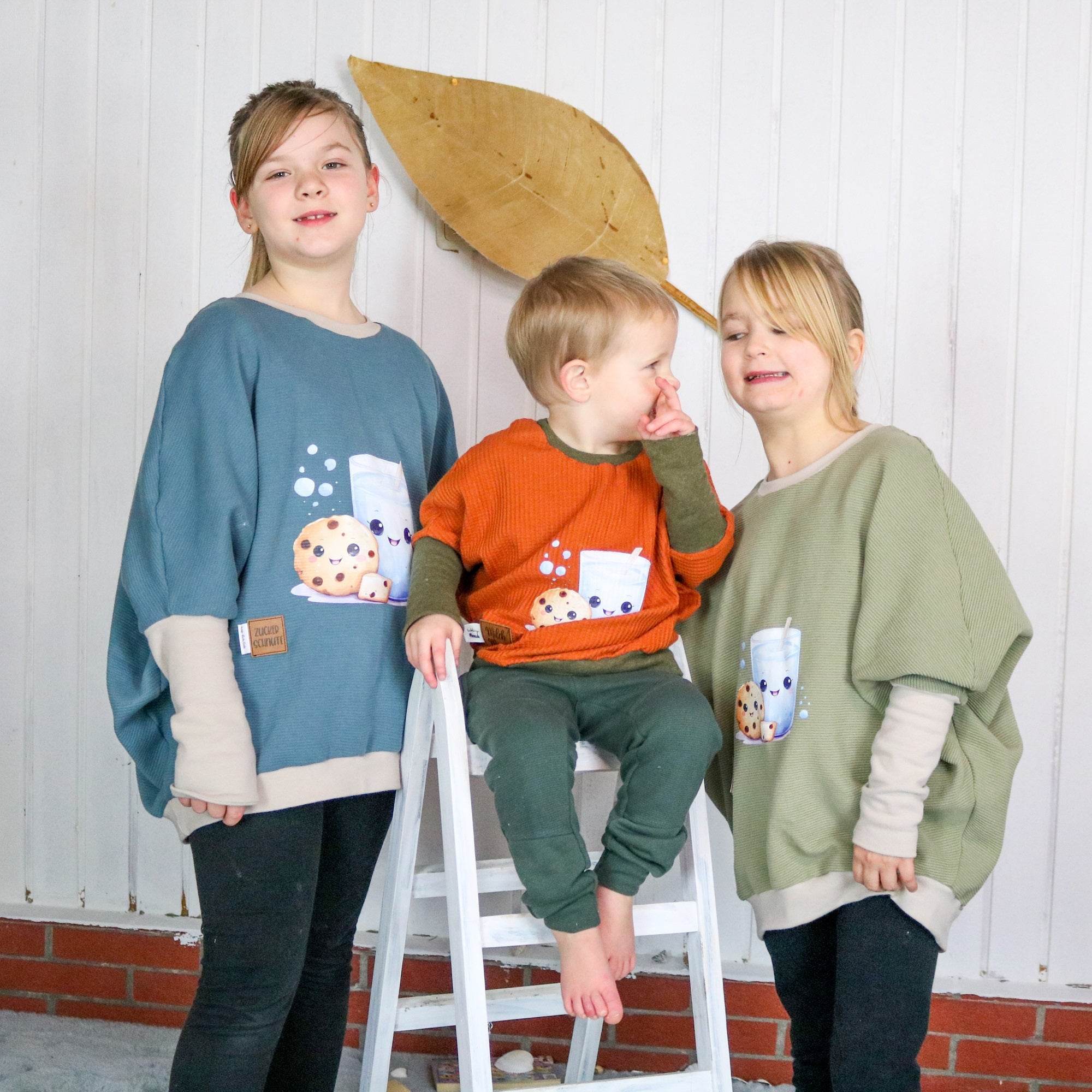 Schnittmuster Drüberziehding Kids Onepiece Shirt Größe 92-164 - Sewando