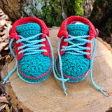 Häkelanleitung für Babyschuhe KLEINE ,,Treterlie"