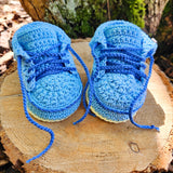 Häkelanleitung für Babyschuhe KLEINE ,,Treterlie"