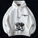 Stickdatei Rottweiler  "Zero" - realistisch - FÜR HELLE STOFFE