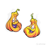 2er Digi Stamp Set "Kürbis" Drucken, Basteln Plotten