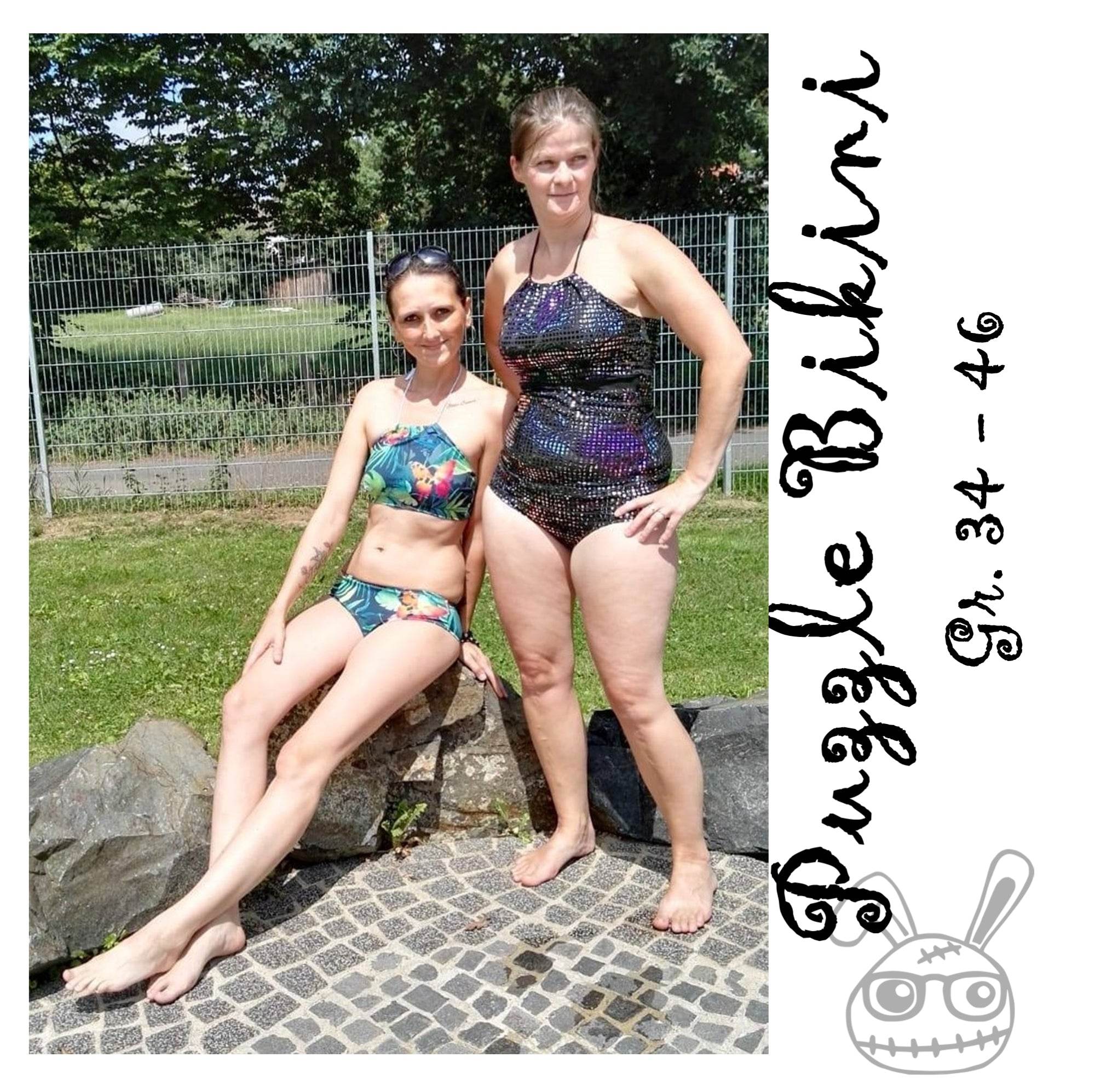Schnittmuster Puzzle Bikini Damen Gr. 34-46 - Sewando