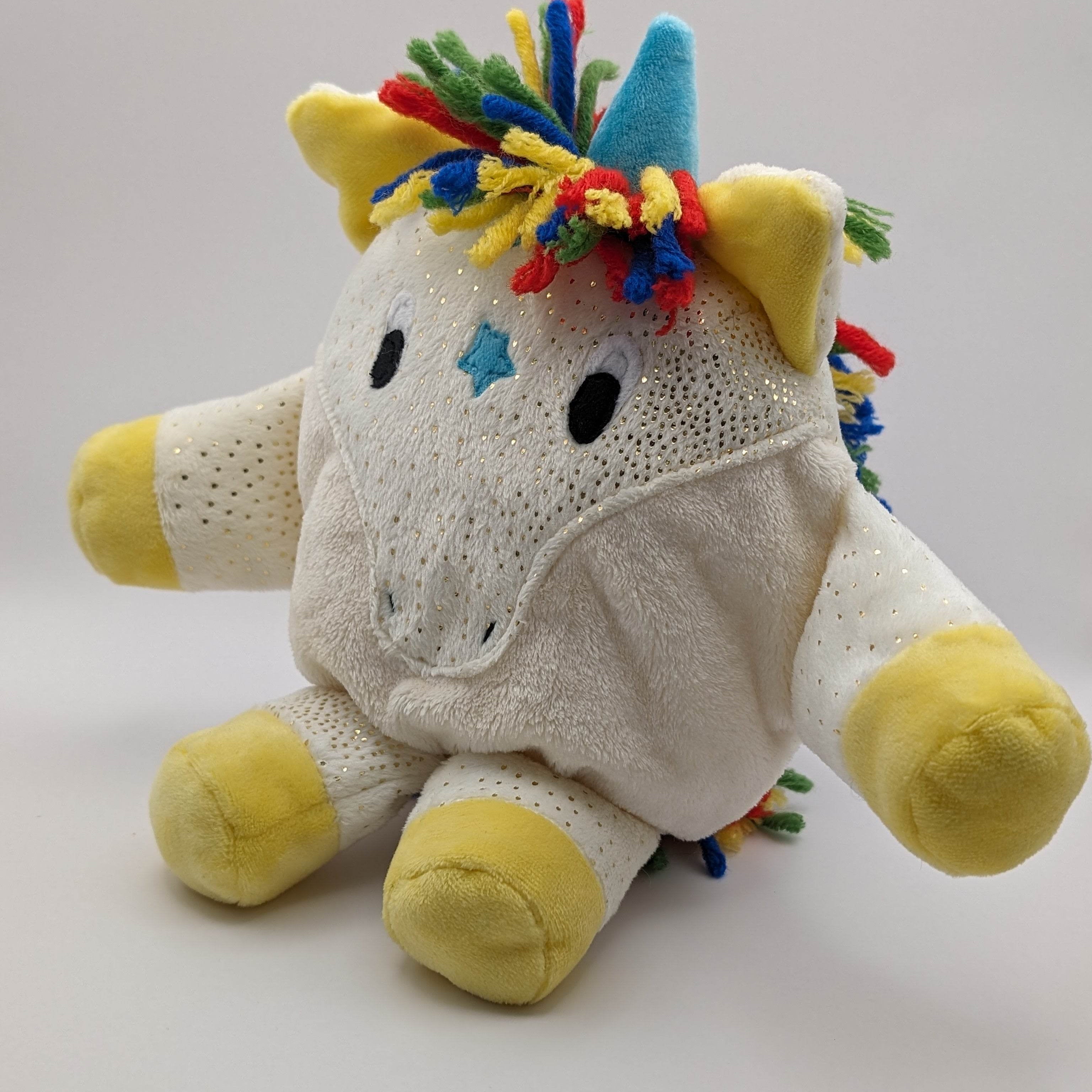 Wendekuscheltier Krempeltierseite Einhorn Level 3 - Nähanleitung und Schnittmuster - Sewando