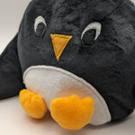 Wendekuscheltier Krempeltierseite Pinguin Level 1 - Nähanleitung und Schnittmuster - Sewando