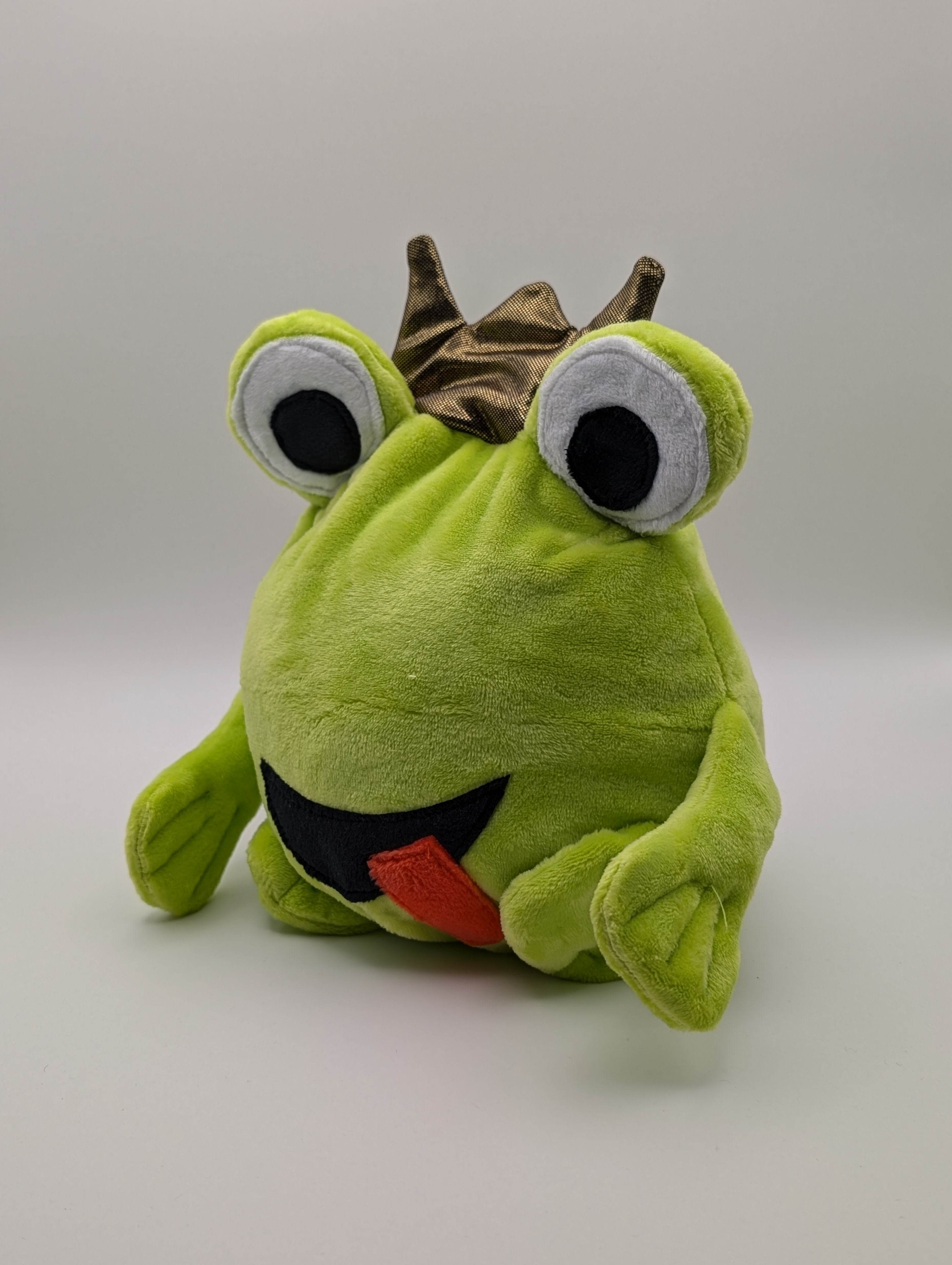 Wendekuscheltier Krempeltierseite Frosch Level 1 - Nähanleitung und Schnittmuster - Sewando