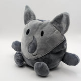 Wendekuscheltier Krempeltierseite Nashorn Level 1 - Nähanleitung und Schnittmuster - Sewando