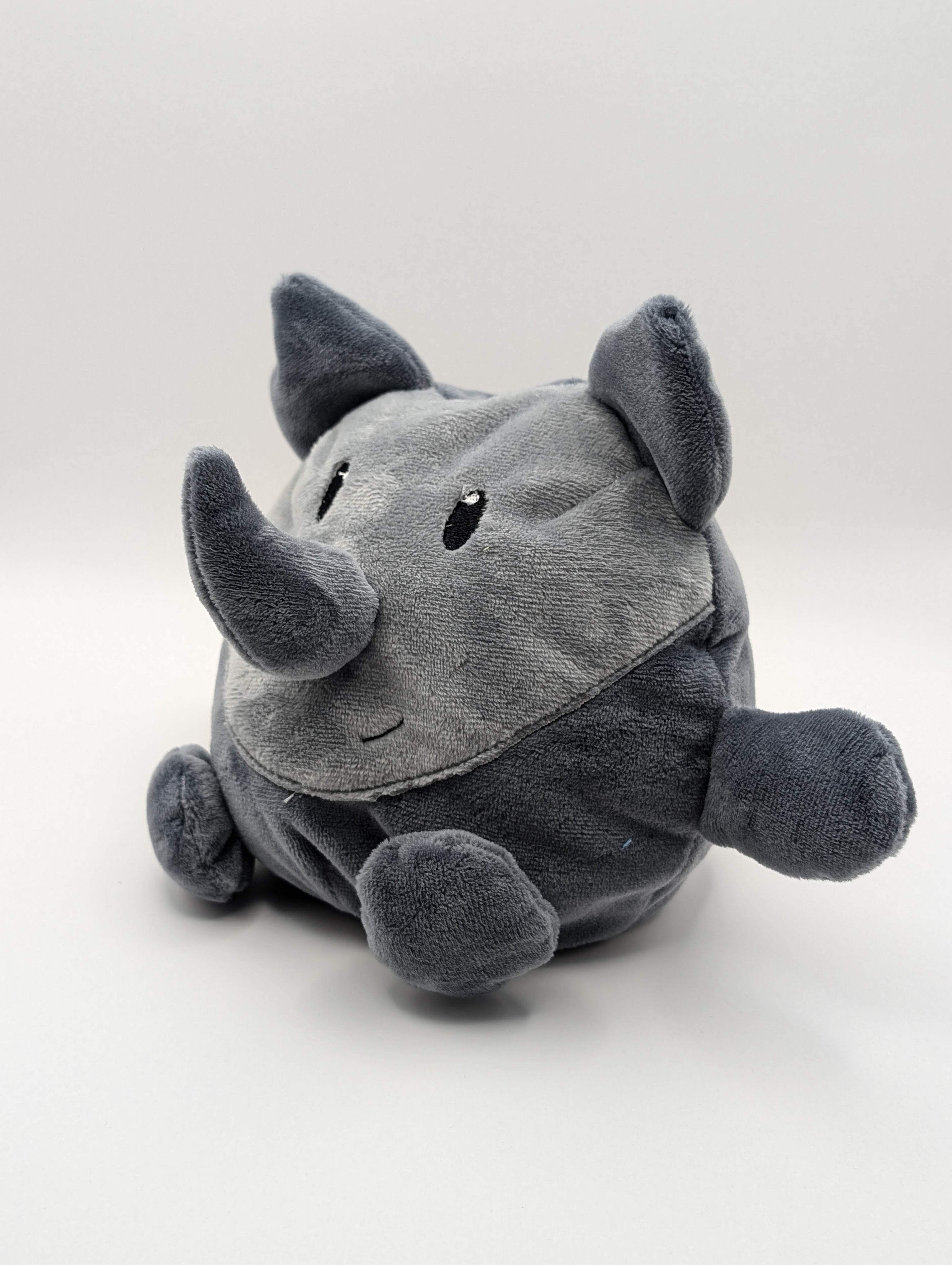 Wendekuscheltier Krempeltierseite Nashorn Level 1 - Nähanleitung und Schnittmuster - Sewando