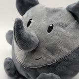 Wendekuscheltier Krempeltierseite Nashorn Level 1 - Nähanleitung und Schnittmuster - Sewando