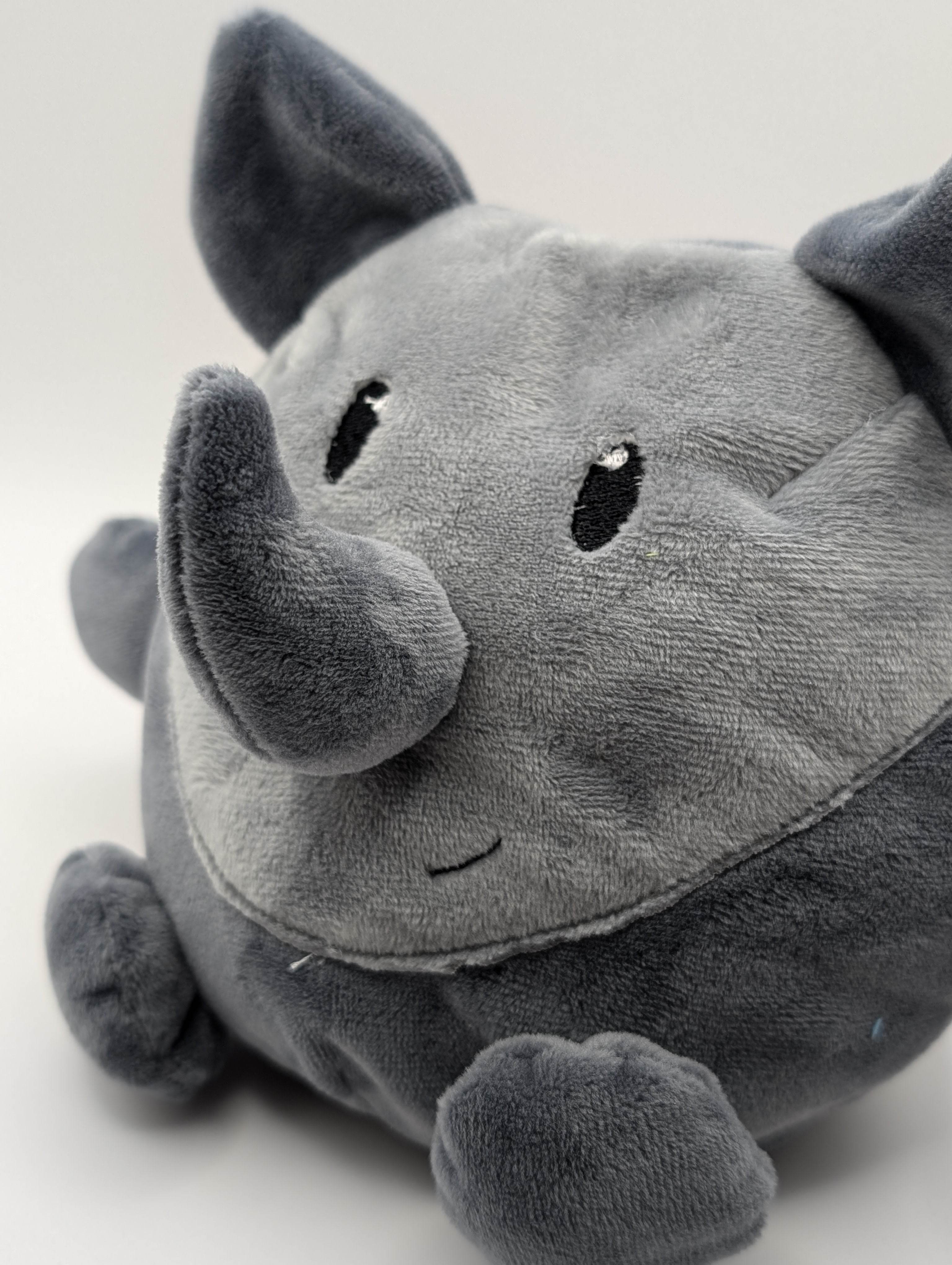 Wendekuscheltier Krempeltierseite Nashorn Level 1 - Nähanleitung und Schnittmuster - Sewando