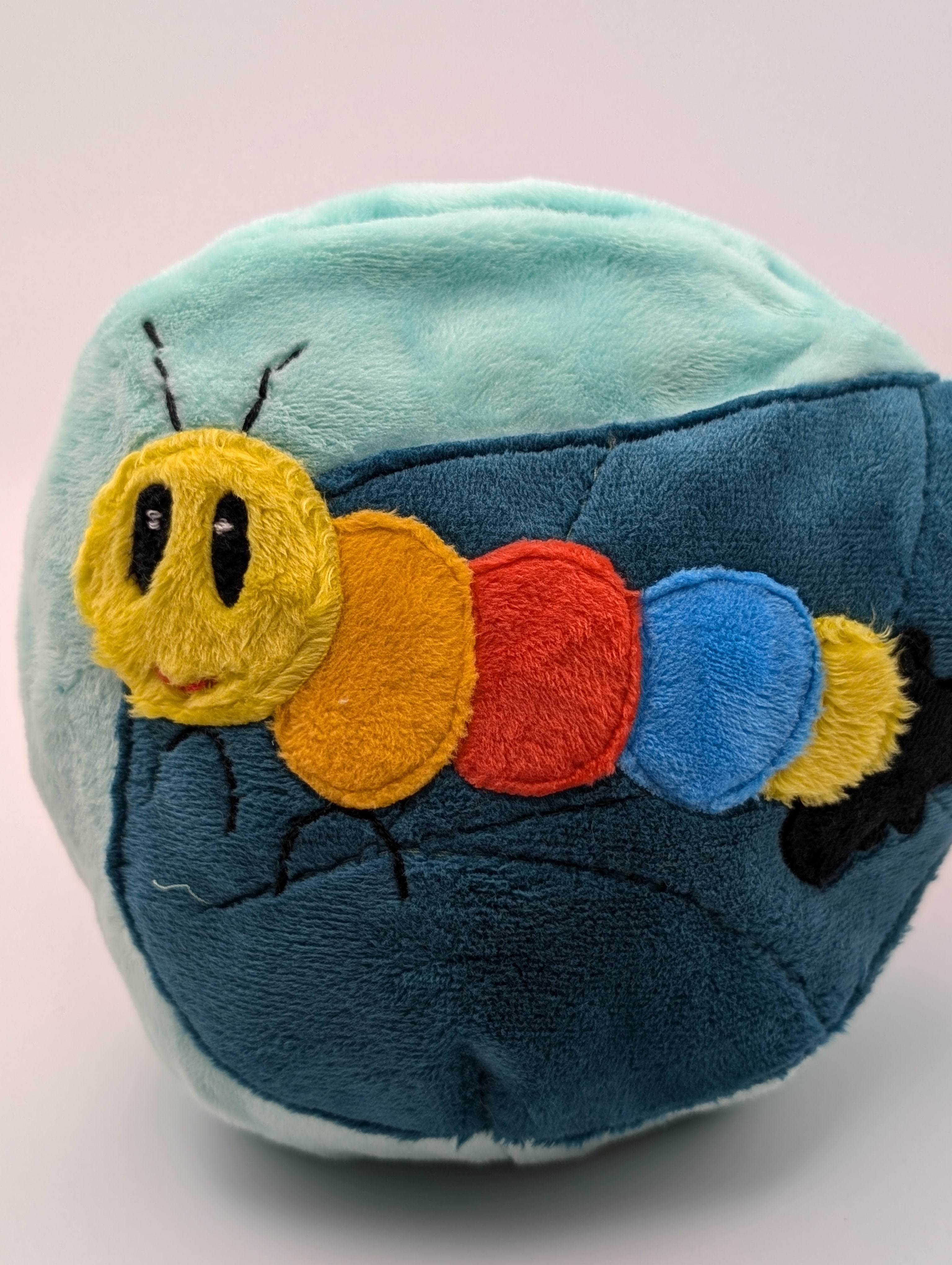 Wendekuscheltier Krempeltierseite Raupe Level 1 - Nähanleitung und Schnittmuster - Sewando