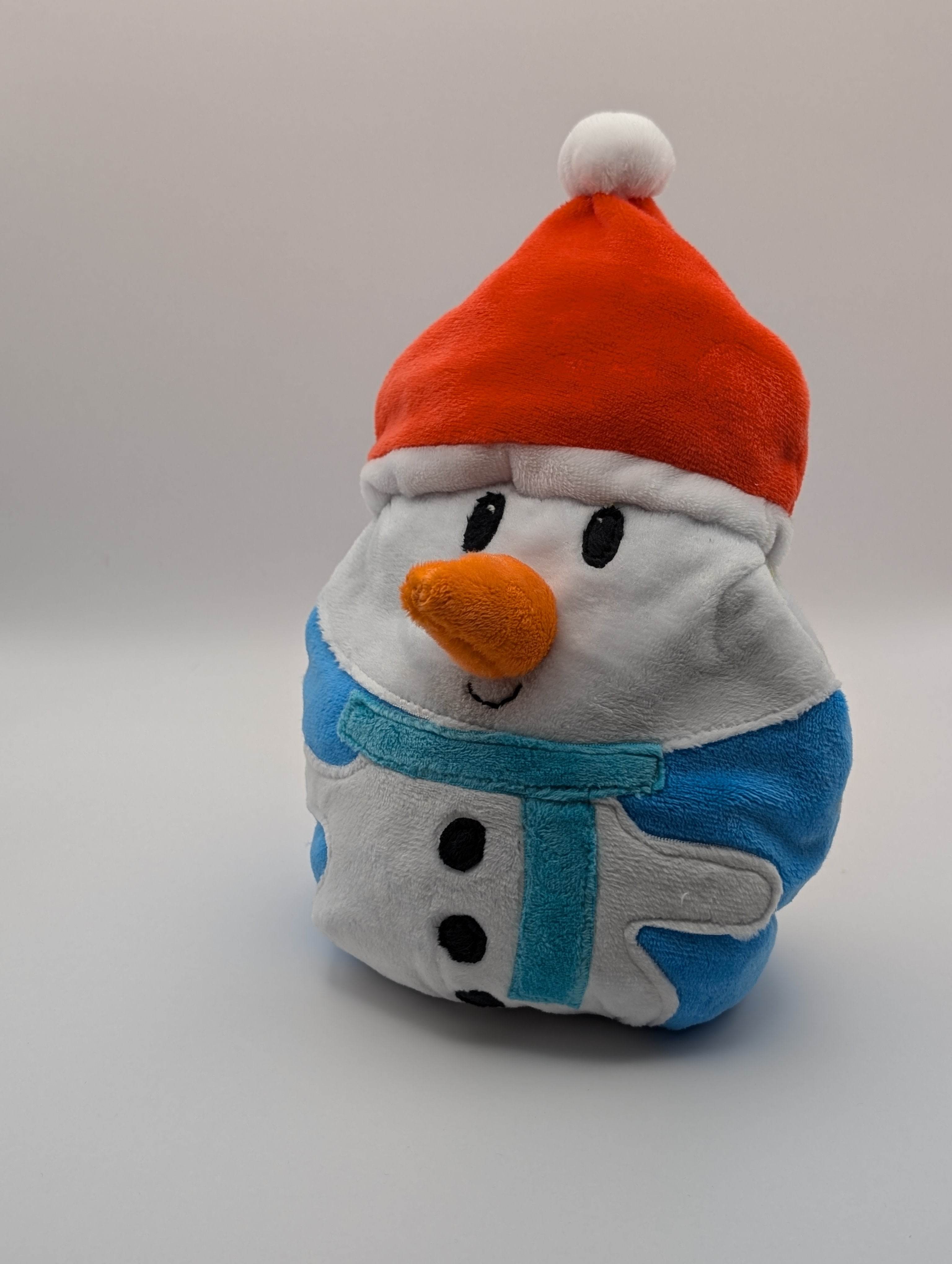 Schneemann Wendekuscheltier Krempeltierseite Level 2 - Nähanleitung und Schnittmuster - Sewando