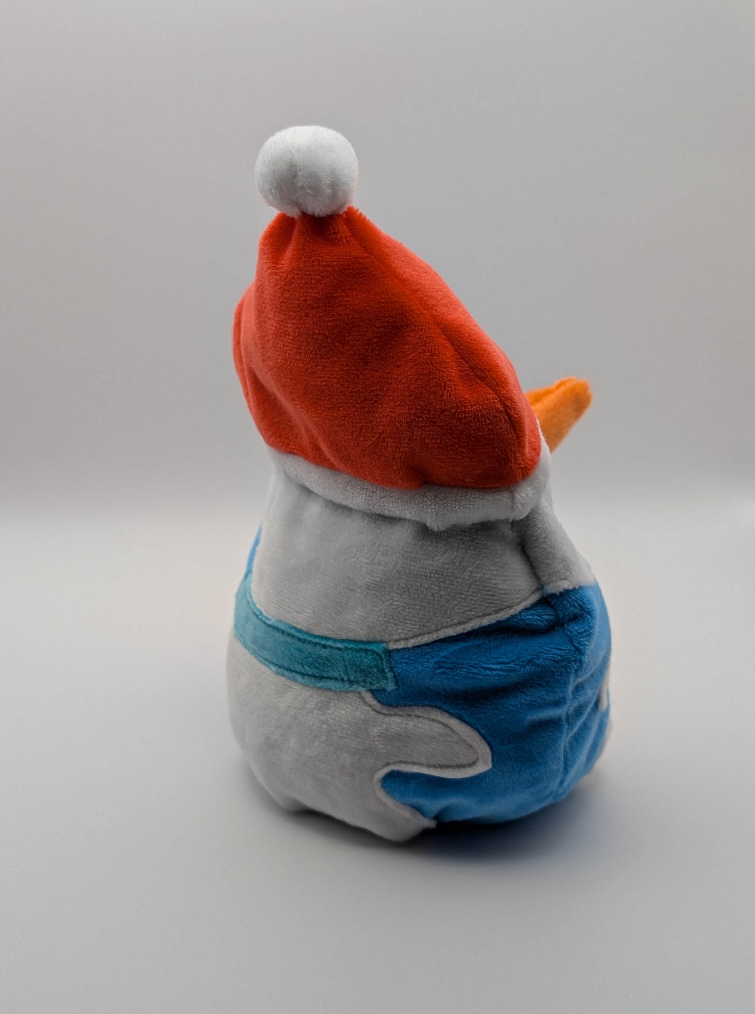 Schneemann Wendekuscheltier Krempeltierseite Level 2 - Nähanleitung und Schnittmuster - Sewando