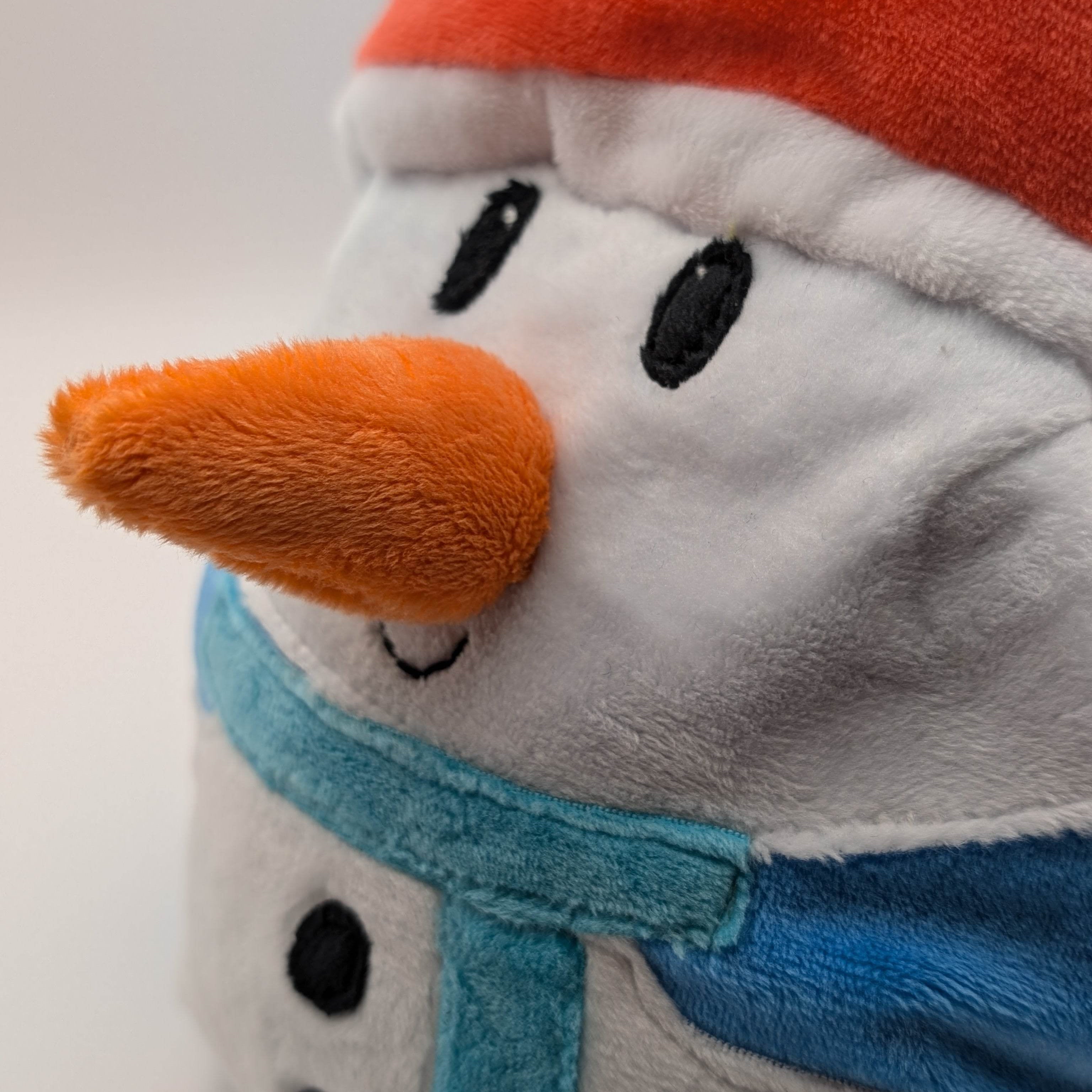 Schneemann Wendekuscheltier Krempeltierseite Level 2 - Nähanleitung und Schnittmuster - Sewando