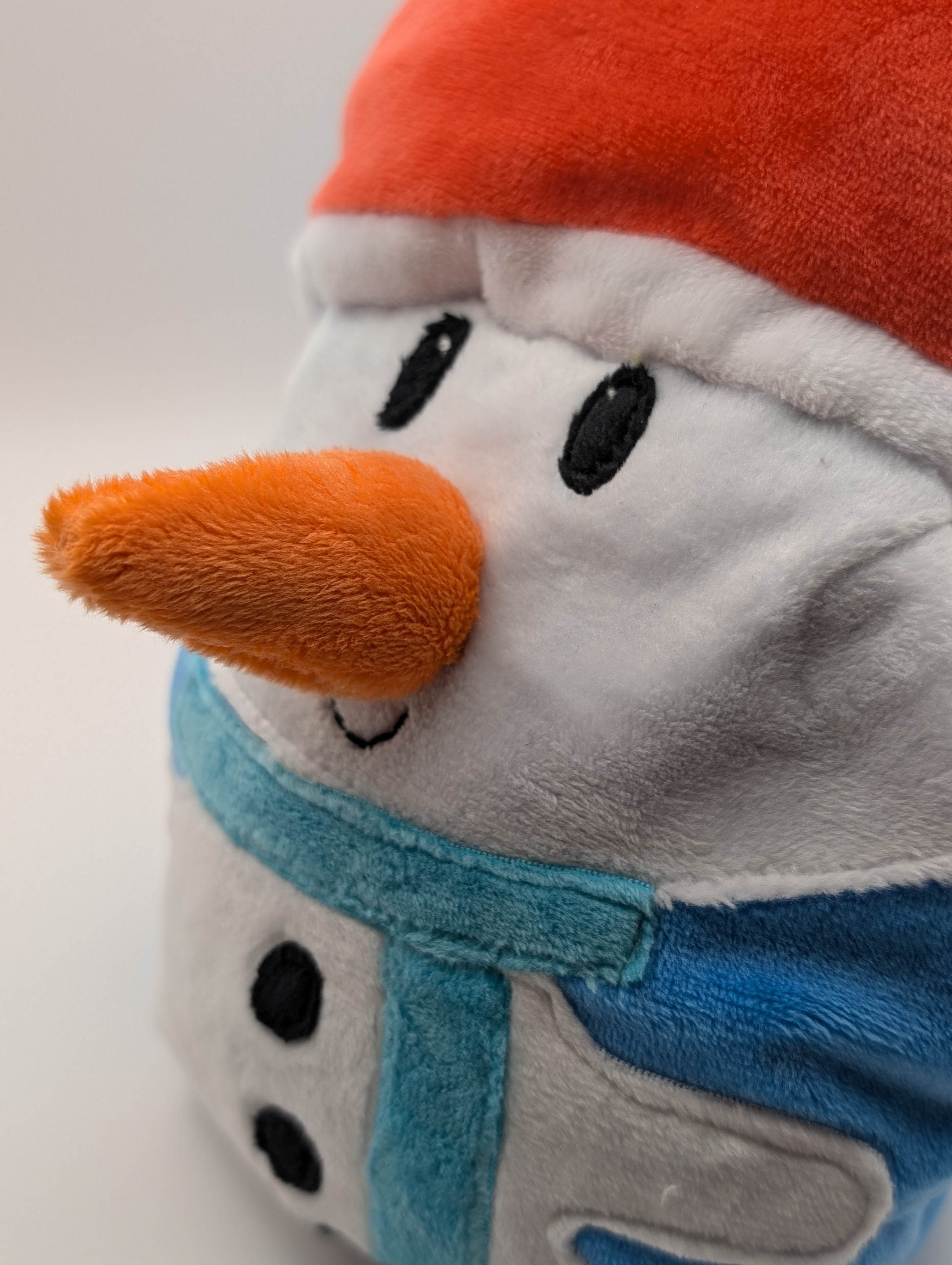 Schneemann Wendekuscheltier Krempeltierseite Level 2 - Nähanleitung und Schnittmuster - Sewando
