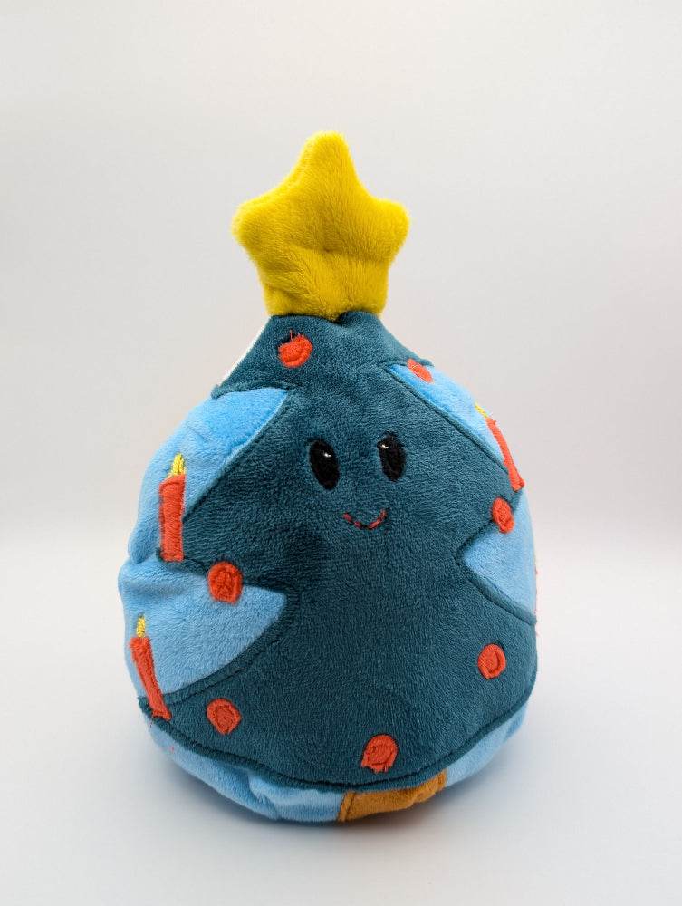 Tannenbaum Wendekuscheltier Krempeltierseite Level 2 - Nähanleitung und Schnittmuster - Sewando
