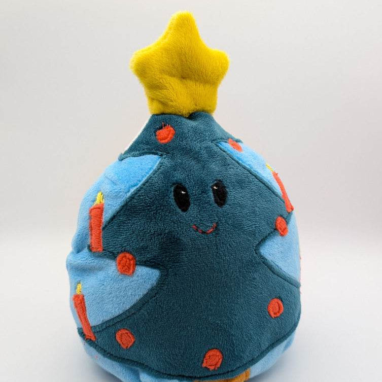 Tannenbaum Wendekuscheltier Krempeltierseite Level 2 - Nähanleitung und Schnittmuster - Sewando