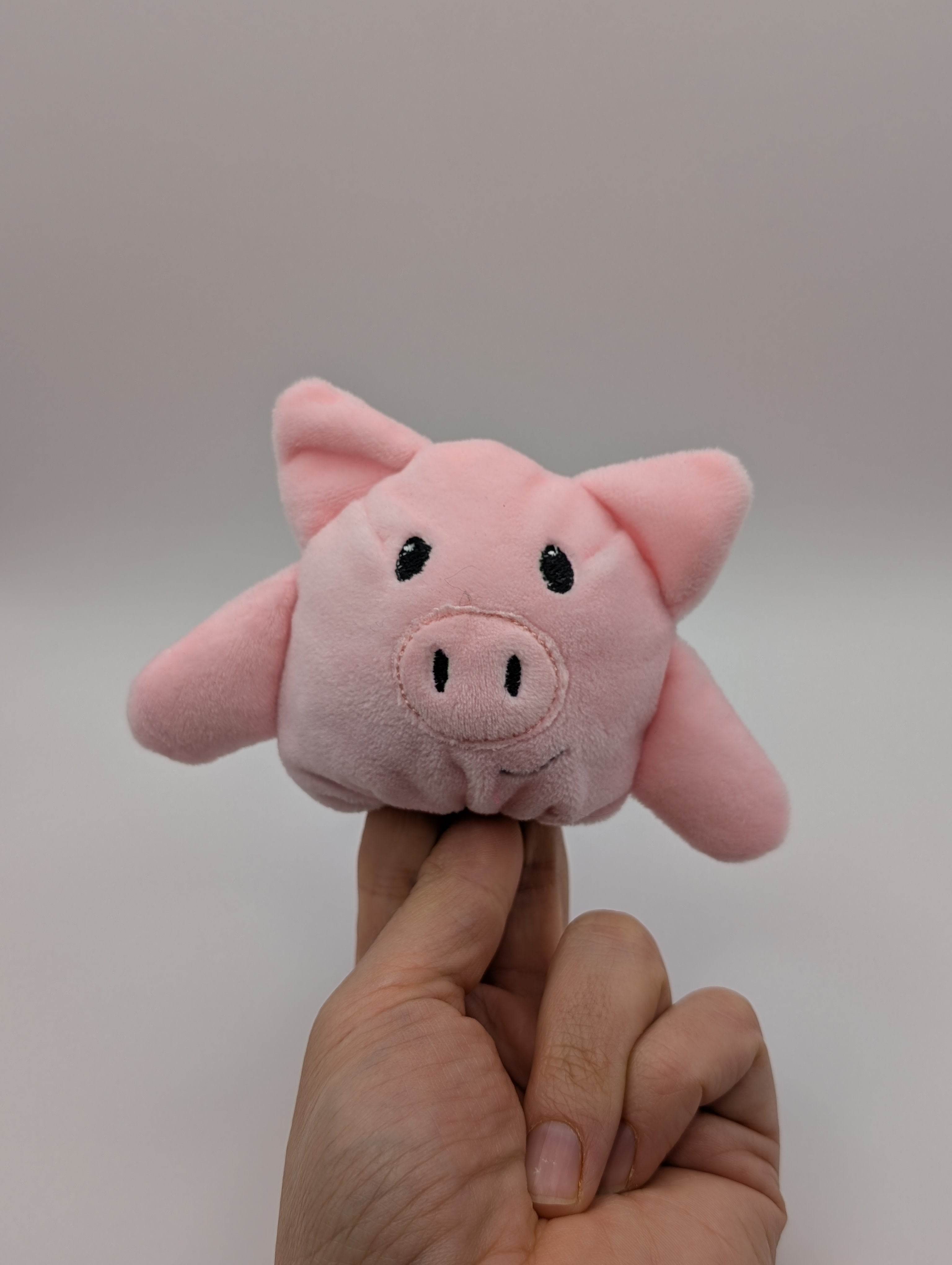 Fingertier Schwein - Nähanleitung und Schnittmuster inklusive Stickdateien - Sewando