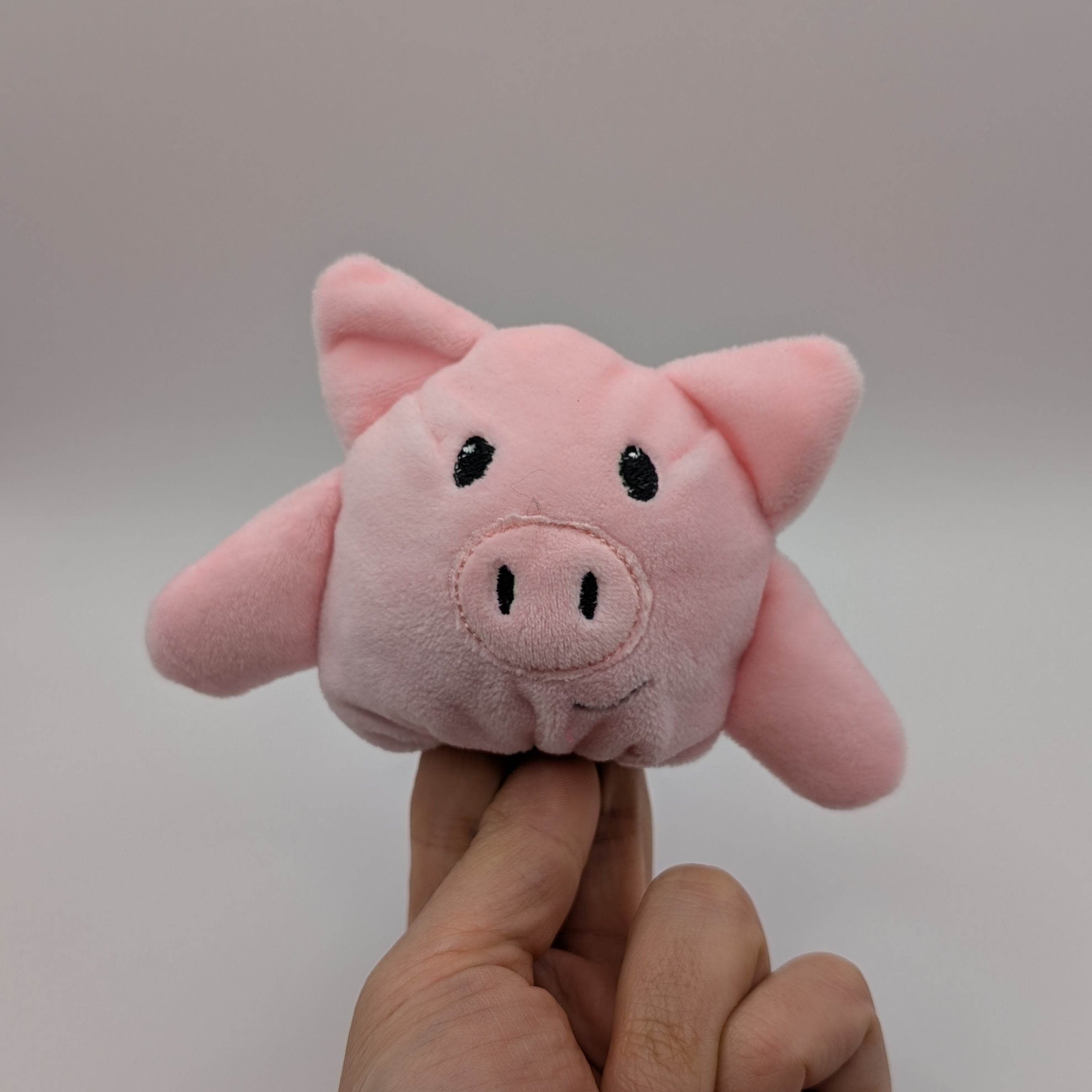 Schwein Fingertier - Nähanleitung und Schnittmuster inklusive Stickdateien - Sewando
