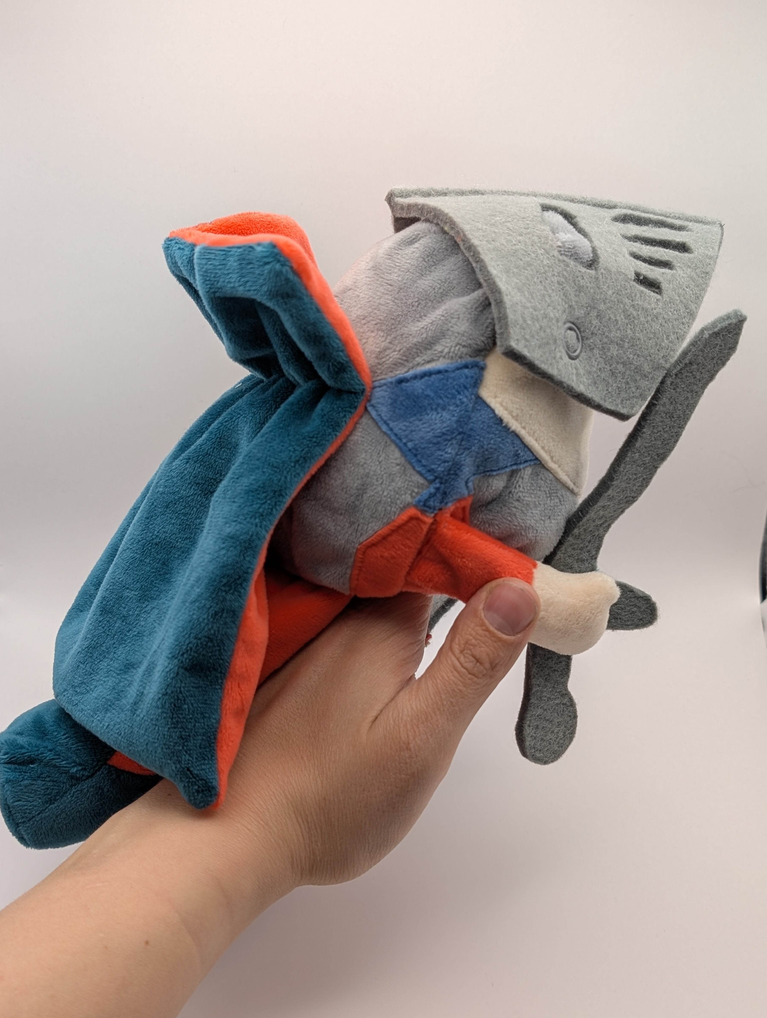 Wendekuscheltier Ritter Krempeltier Level 3 - Nähanleitung und Schnittmuster - Sewando
