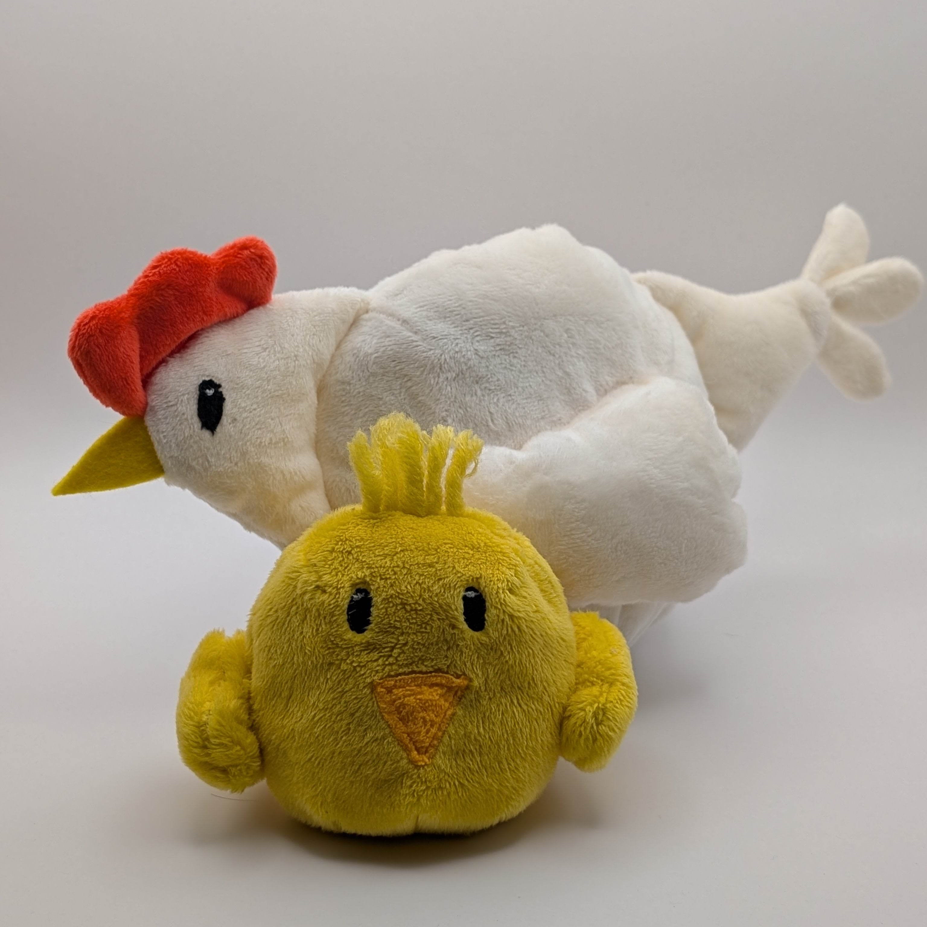 Henne Wendekuscheltier Krempeltier Level 2 - Nähanleitung und Schnittmuster - Sewando
