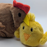 Wendekuscheltier Henne Krempeltier Level 2 - Nähanleitung und Schnittmuster