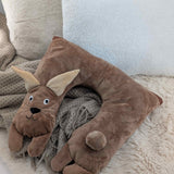 Autokissen Hase Nackenkissen Reisekissen - wendbar und praktisch