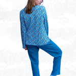 Schnittmuster Jersey-Schlafanzug - Pyjama Set mit Shirt & Hose für Damen Gr. 34-50 / BU 80-116 - Sewando