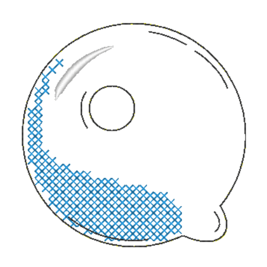 Stickdatei - BUBBLE Alphabet A-Z - Sewando