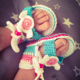 SPARPAKET für die 2 Häkelanleitungen: Baby/Kinderhut UND Babyschuhe ,,Kleenes Gutzje"